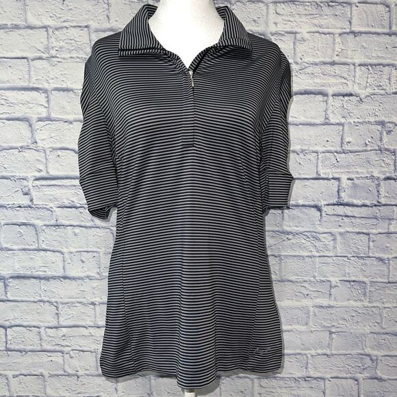 Nike Golf Performance 3/4 Short Sleeve - Grey - Picture 1 of 11